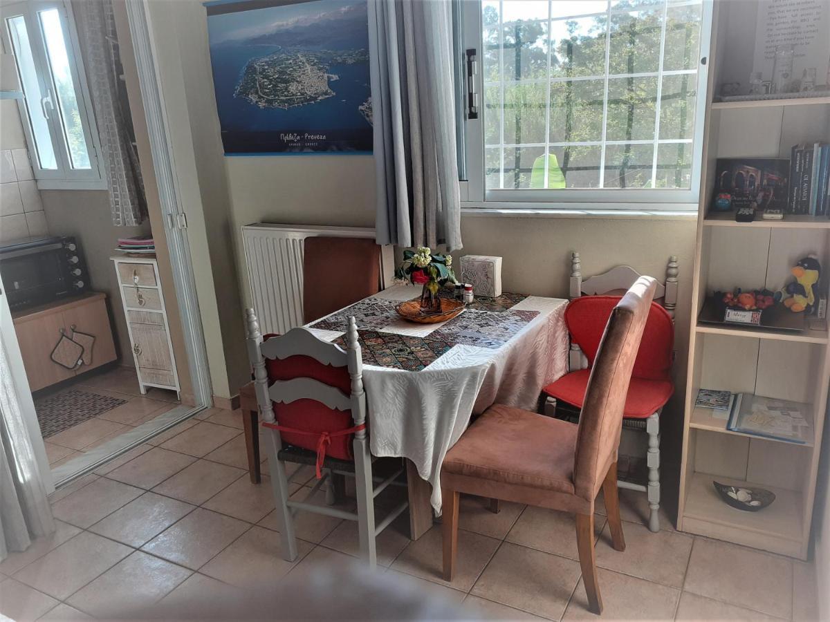 Top Floor On Villa, 3' From Center, By The Sea! Host Is Efi Kwsta 普雷韦扎 外观 照片
